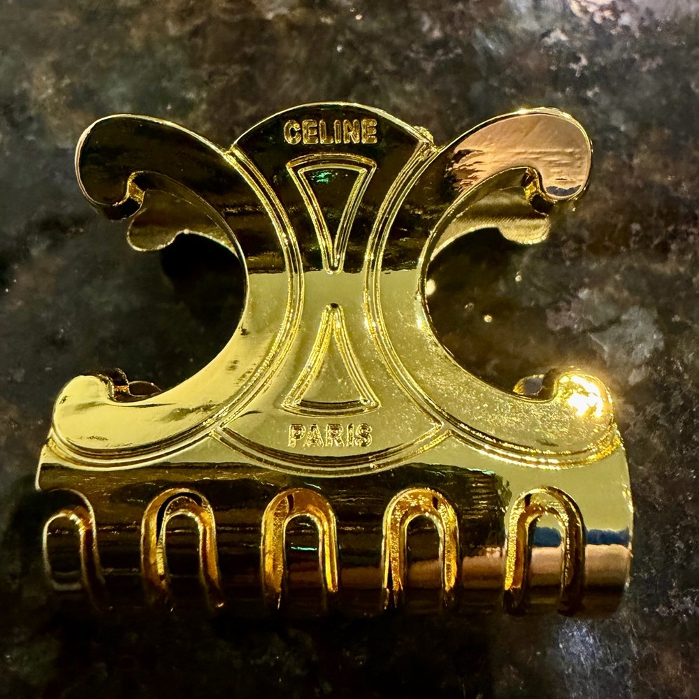 Gold Hair Clip